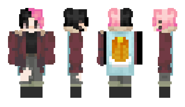 Minecraft скин по нику DoNotHurtHer