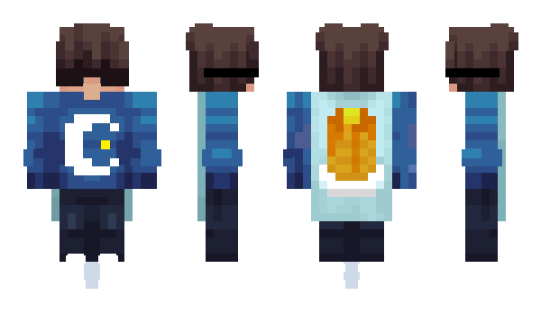 Minecraft skin CublessPlayzZ