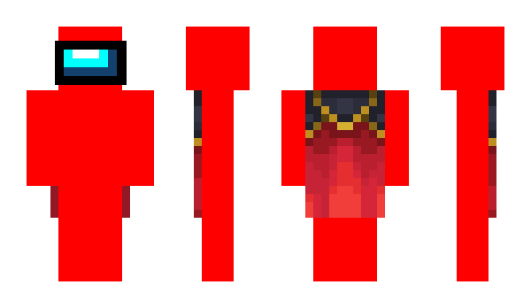 Minecraft скин по нику RedWasSus