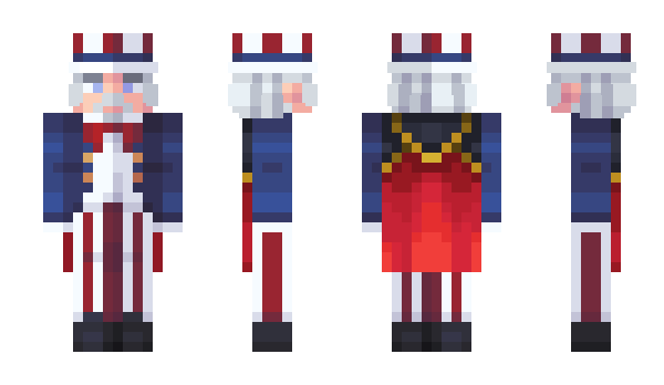 Minecraft скин по нику UncleSam