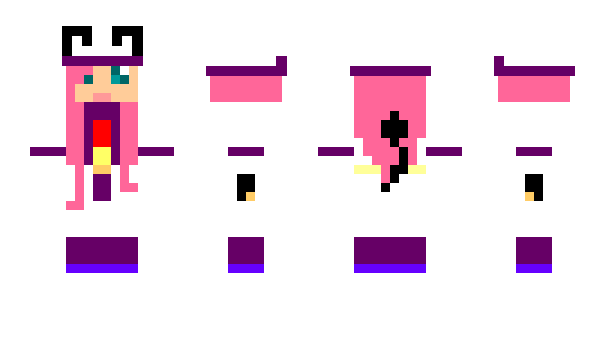 Minecraft skin LalaDeviluke