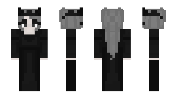 Minecraft skin Morticia_