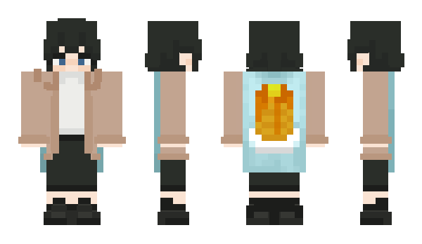 Minecraft скин по нику PaiFishron
