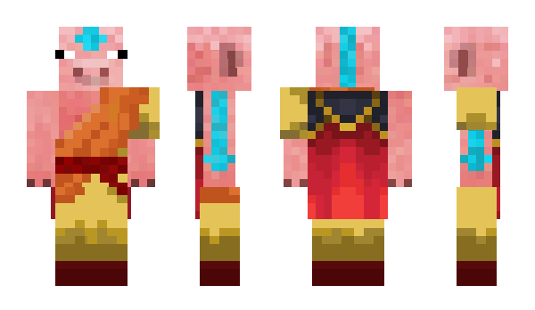 Minecraft skin XXPigzinXX