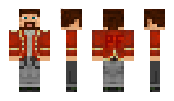 Minecraft скін по ніку Datenkralle