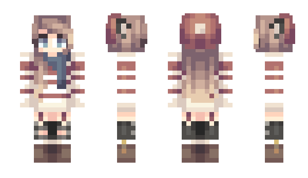 Minecraft skin Saisir