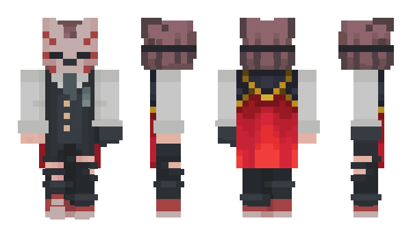 Minecraft skin nova_crimson