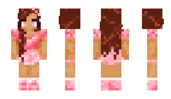 Minecraft skin lindamujer