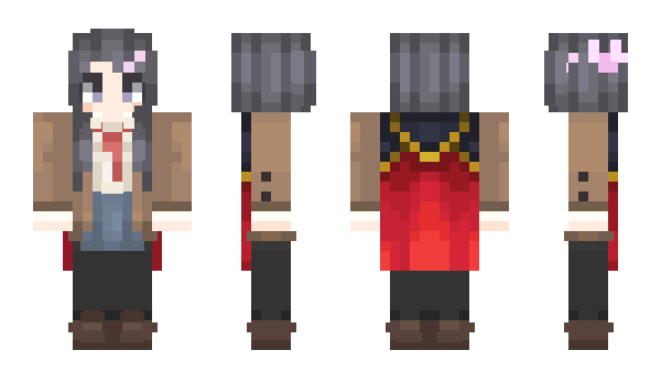 Minecraft skin Sakurajima_Mai