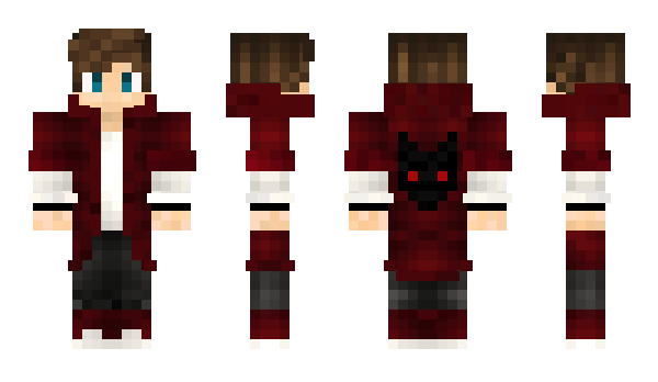 Minecraft скін по ніку BlckWolf