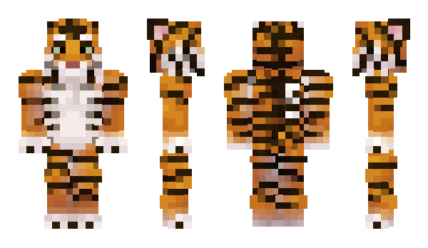 Minecraft скин по нику Tiger_6