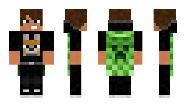 Minecraft скин по нику BAD_WOLFS