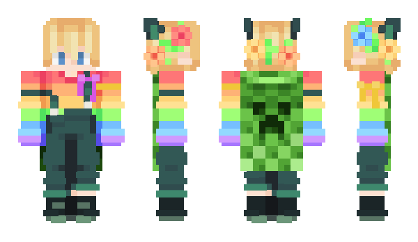 Minecraft skin starller