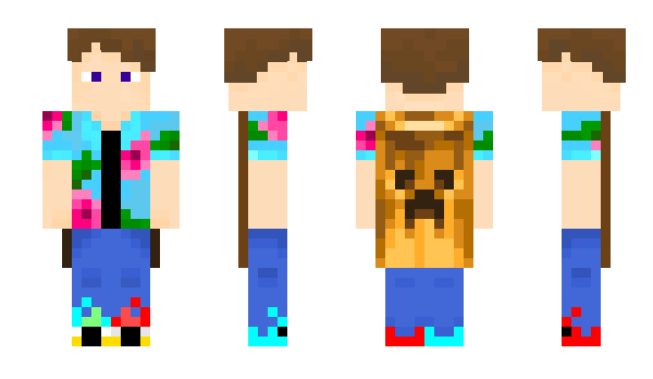 Minecraft skin M0oXer