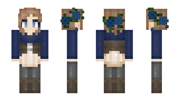 Minecraft skin Fantomu_Tenshi