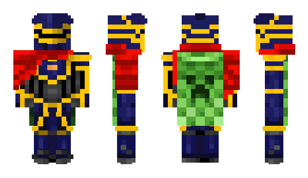 Minecraft skin OverlordAins