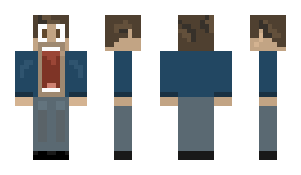 Minecraft skin Deadmanbrad