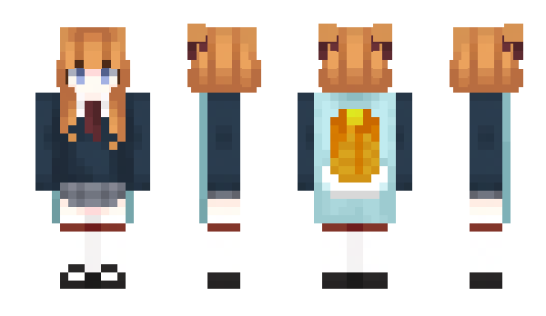 Minecraft скин по нику Rin_Orancia
