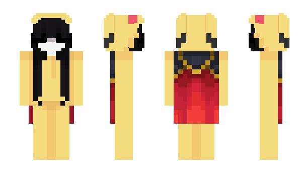 Minecraft skin LOREENAS