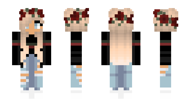 Minecraft skin LiaLuna