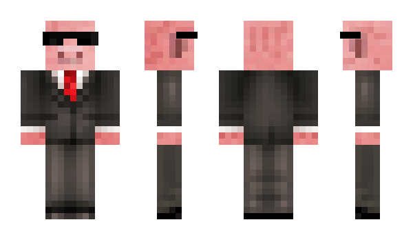 Minecraft skin BigPig