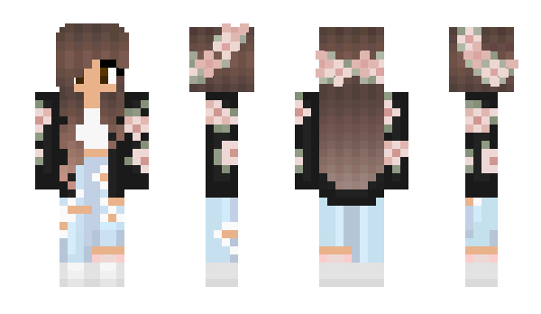 Minecraft skin TheBlackGirl