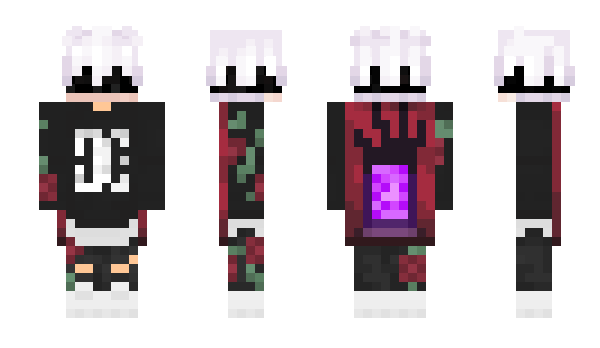 Minecraft skin AxolotilYT