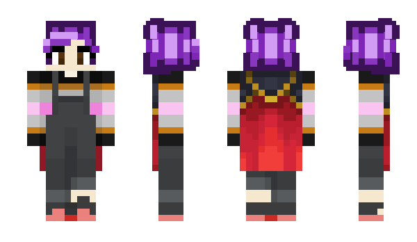Minecraft skin SevenOfWind