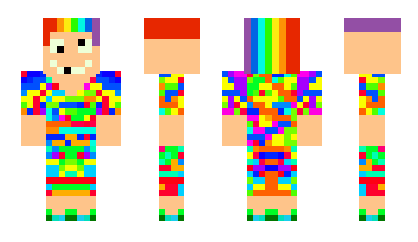 Minecraft skin Rainbow_Bro
