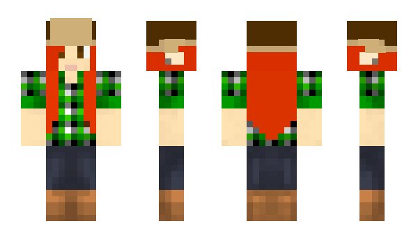 Minecraft skin Hobver