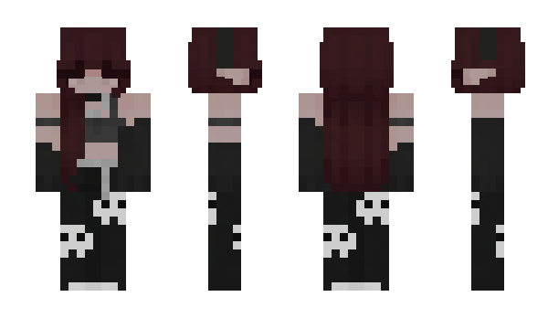 Minecraft скин по нику losergirl3