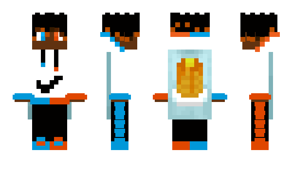 Minecraft скин по нику ItzAstroX