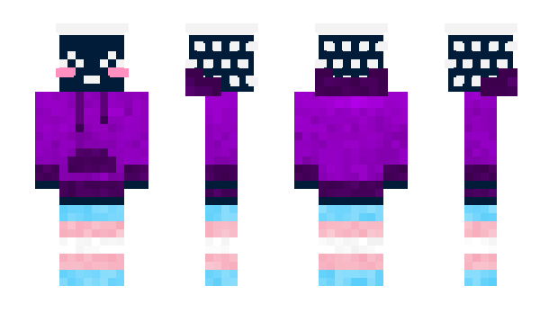 Minecraft skin lady_pufferfish