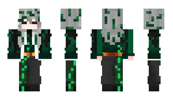 Minecraft skin silvenen