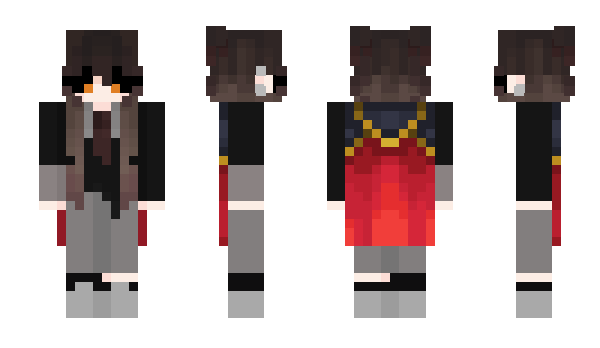 Minecraft skin pcqr