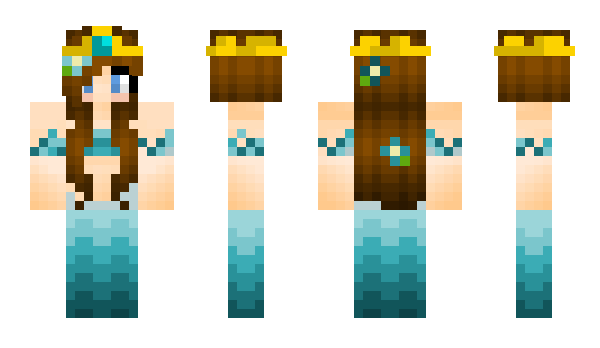 Minecraft скин по нику Queen__H