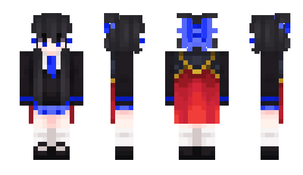 Minecraft skin riluozhuguang123