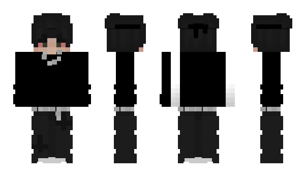 Minecraft skin vyhulenej