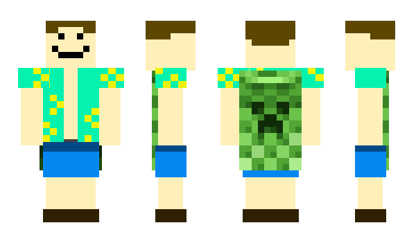 Minecraft skin Trabuc