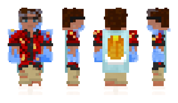 Minecraft skin Hairosh