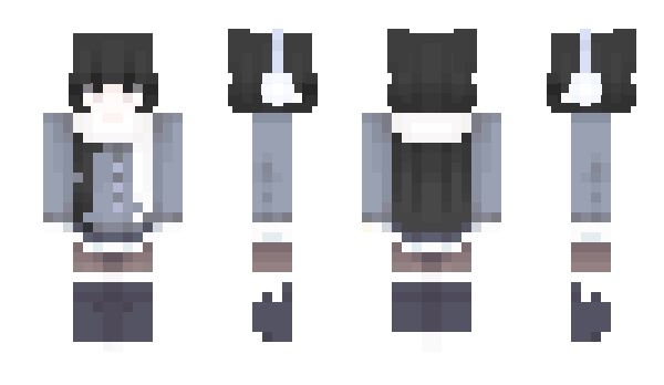 Minecraft skin ZetsudouAi