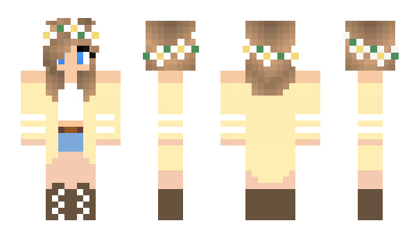 Minecraft skin Hannah299