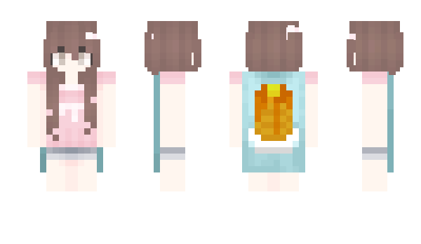 Minecraft skin voxad