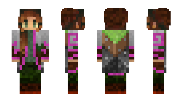 Minecraft skin SpiritKittyIT