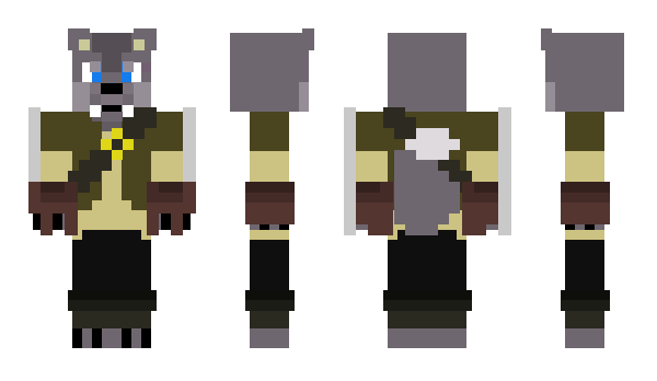 Minecraft skin Xabel