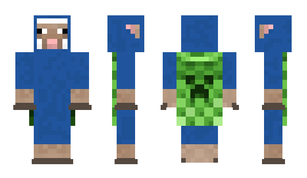 Minecraft skin Roptero