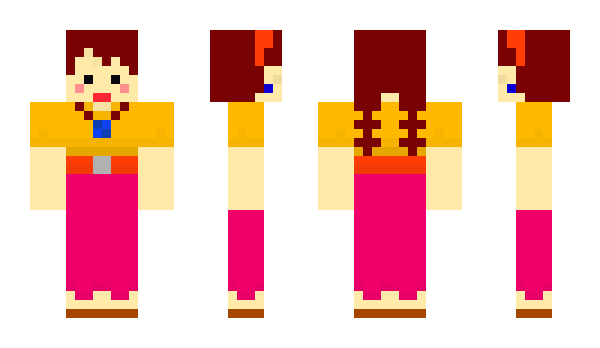 Minecraft skin Yukas