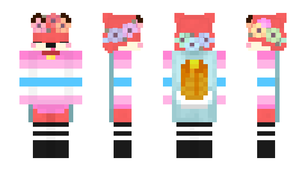 Minecraft skin keiked