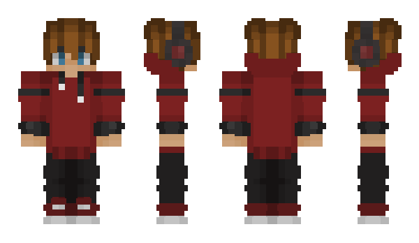 Minecraft skin 404VirusNotFound