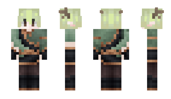 Minecraft skin Woodwind